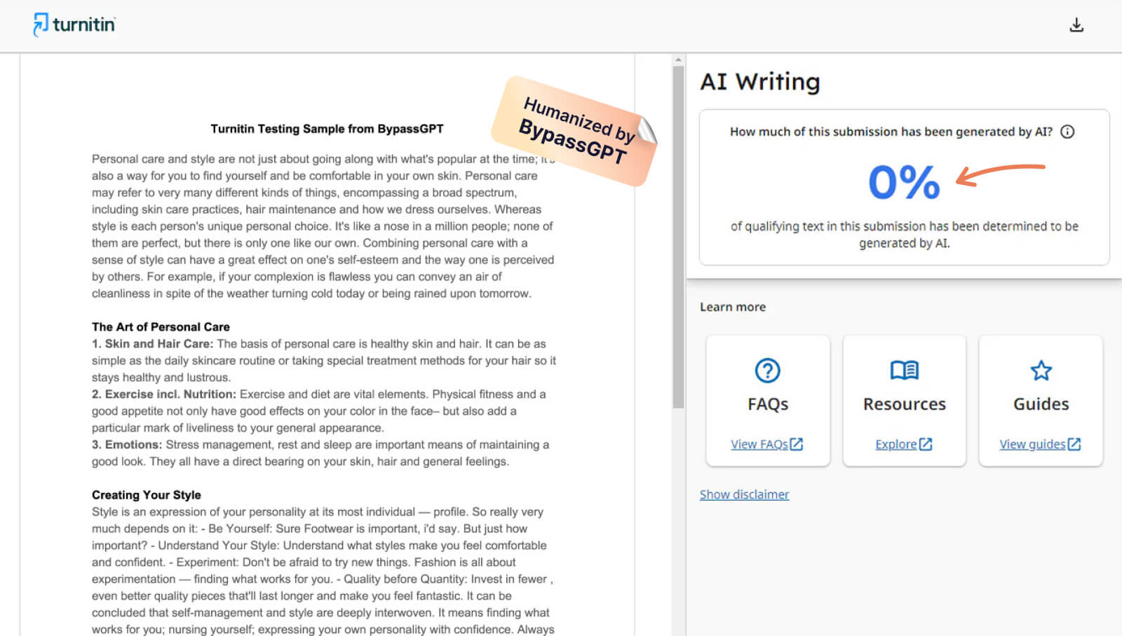 Undetectable AI Free Make AI Text 100 Undetectable BypassGPT